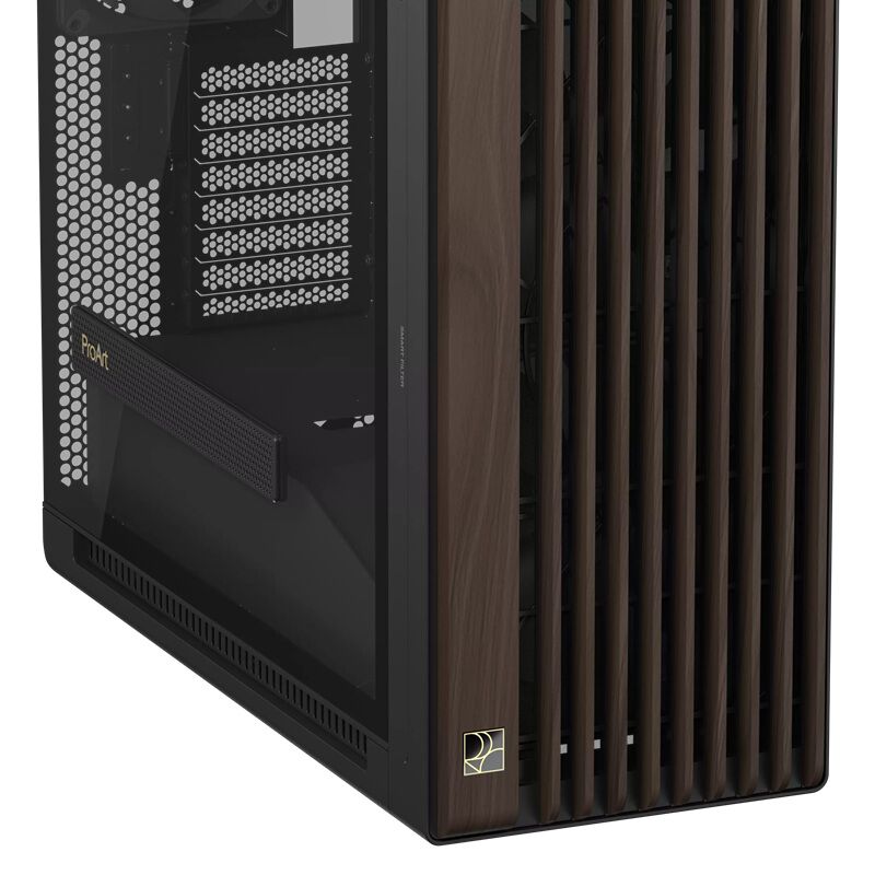 ASUS ProArt PA602 Wood Edition Modern Black Tempered Glass Panel