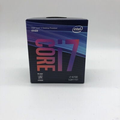 【宇都宮鶴田店】中古  INTEL Core i7 8700 (1151/3.20GHz/12M/C6/T12) 136198 