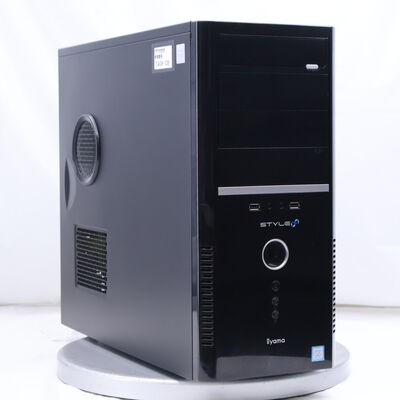 【通販センター】中古  iiyama STYLE &infin;(Intel Core i7 8700K/16GB DDR4 (PC4)/SSD500GB/BD-RE/NVIDIA GeForce GTX 1060 3GB/W11H64 MAR) 203462 