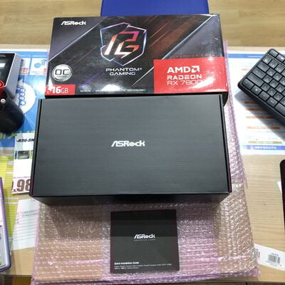 【宮崎恒久店】中古  ASRock RX7800XT PG 16GO RX7800XT Phantom GamingOC (RX7800XT 16GB) 162733 