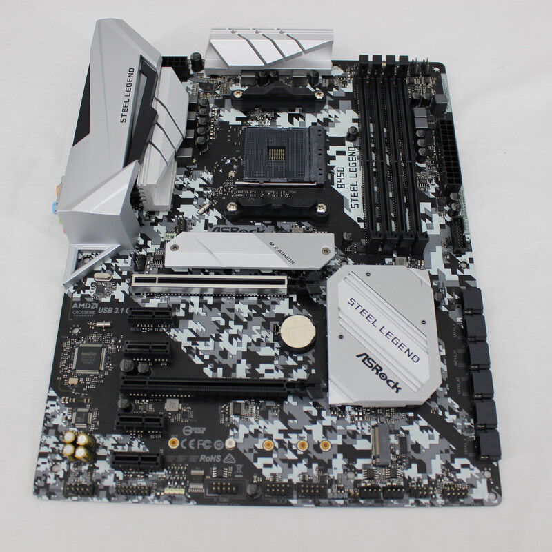 大幅値下げ！ASRock  B450 Steel Legend ＋16GBメモリ 大幅値下げ！ASRock B450 Steel Legend ＋16GBメモリの通販 by