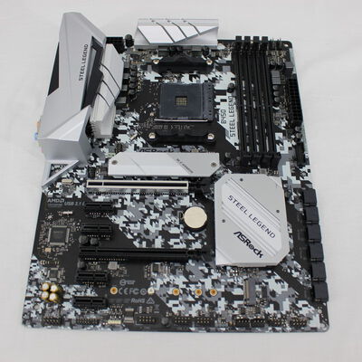 中古  ASRock B450 Steel Legend（B450 AM4 ATX DDR4） 3480033675 