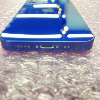 【千葉店】中古  【SIMロック解除済み】【au】Apple iPhone12 mini 5.4インチ 64GB (ブルー)  MGAP3J/A 155621 