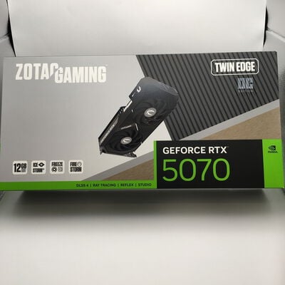 【佐賀南部バイパス店】中古  ZOTAC ZT-B50700H-10P (RTX5070 12GB Twin Edge OC) 188947 