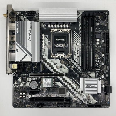 【八王子店】中古  ASRock B760M Pro RS/D4 WiFi (B760 1700 mATX DDR4) 167292 