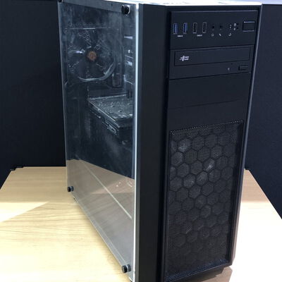 【甲府飯田店】中古  自作パソコン(Ryzen 5 3500/16GB/SSD500GB/GTX1650/OS無し) 4720001600 