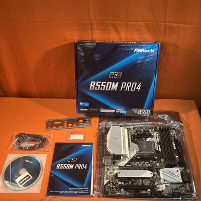 【なんば店】中古  ASRock B550M Pro4 (B550 AM4 mATX DDR4) 142938 