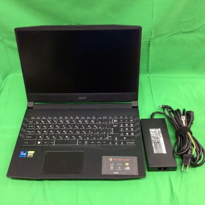 【川崎店】中古  MSI Pulse-GL66-12UGSZOK-1927JP(i7-12700H/32GB/SSD1TB/RTX3070Ti/有線LAN/WiFi/15.6inch/FHD/144Hz/W11P) 3170006834 