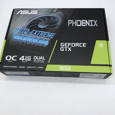【宇都宮鶴田店】中古  ASUS PH-GTX1650-O4GD6-P-V2（GTX1650 4GB） 3480038760 