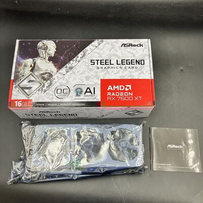 【大須店】中古  ASRock RX7600XT SL 16GO（RX7600XT 16GB） 3480037142 