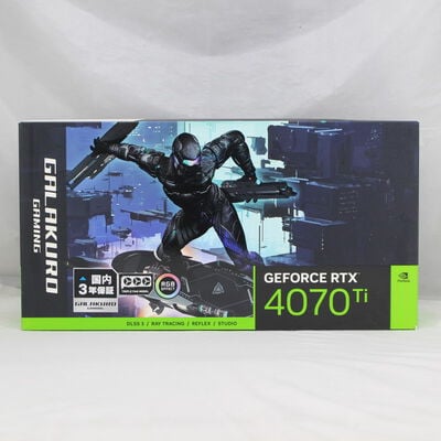中古  玄人志向 GG-RTX4070Ti-E12GB/EX/TP2（RTX 4070 Ti 12GB） 3480033130 