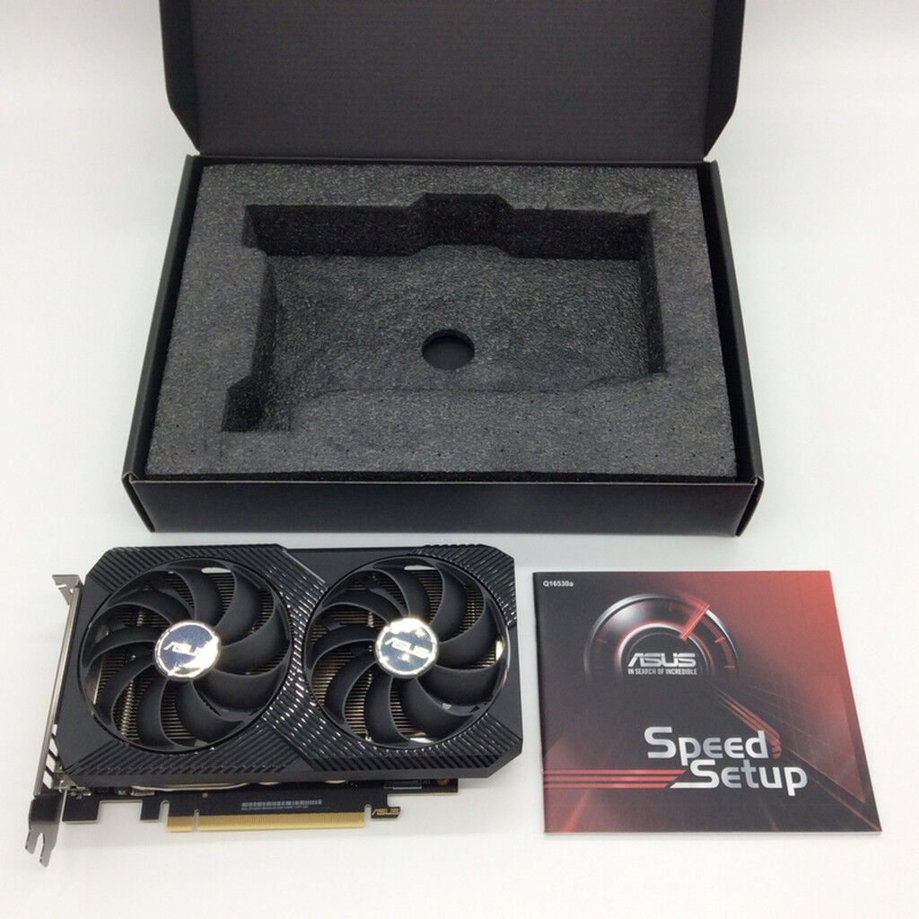 中古 ASUS DUAL-RTX3060TI-O8G-MINI-V2 (RTX3060Ti 8GB) 175521