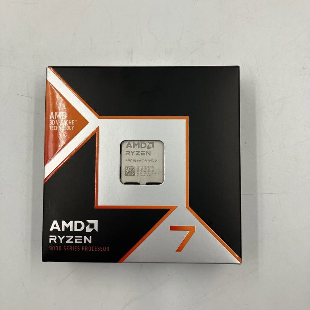 中古 AMD Ryzen 7 9800X3D (AM5/4.7/104M/C8/T16/120W) 172566