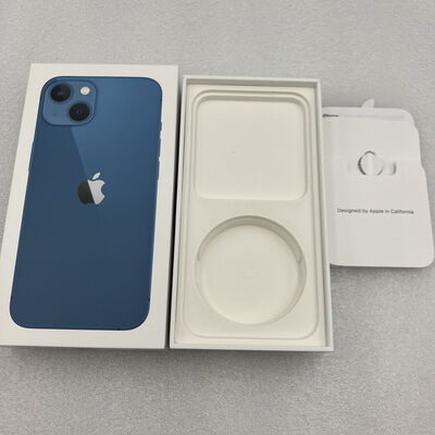 【新潟店】中古  【国内版SIMフリー】Apple iPhone13 6.1インチ 128GB (ブルー) MLNG3J/A 147334 