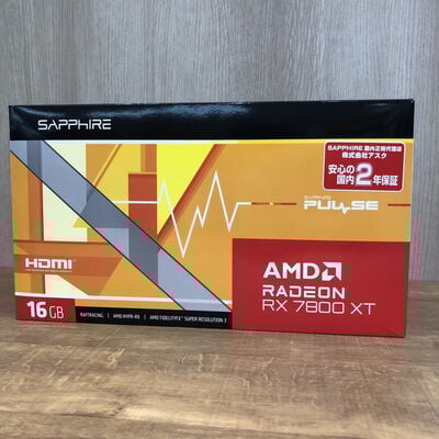 【姫路店】中古  SAPPHIRE 11330-02-20G PULSE RX7800XT GAMING (RX7800XT 16GB) 162728 