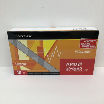 【津ラッツ店】中古  SAPPHIRE 11330-02-20G PULSE RX7800XT GAMING (RX7800XT 16GB) 162728 