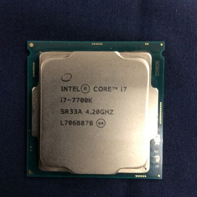 【川崎店】中古  INTEL Core i7-7700K (1151/4.20GHz/8M/C4/T8) 133190 
