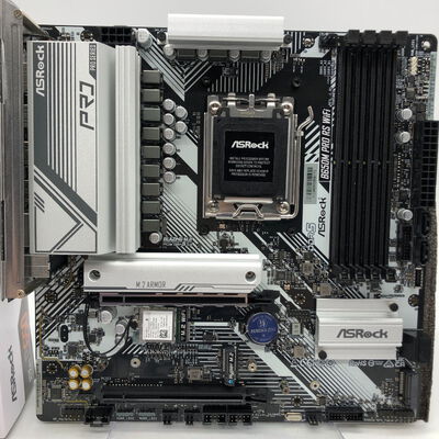 【郡山安積店】中古  ASRock B650M Pro RS WiFi (B650 AM5 mATX DDR5) 168282 