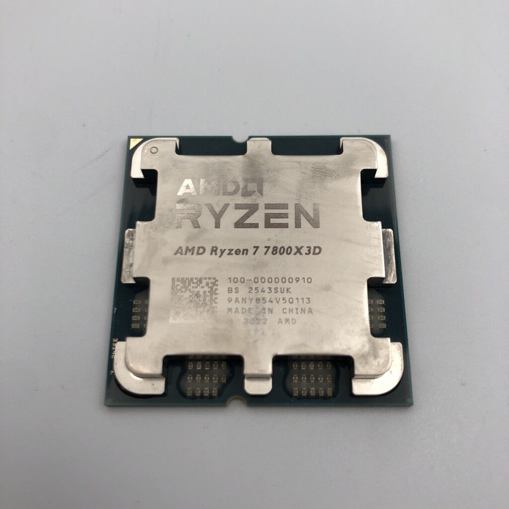 中古 AMD Ryzen 7 7800X3D (AM5/4.2/104M/C8/T16/120W) 157139