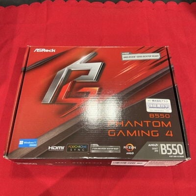 【静岡東瀬名店】中古  ASRock B550 Phantom Gaming 4 (B550 AM4 ATX DDR4) 142933 