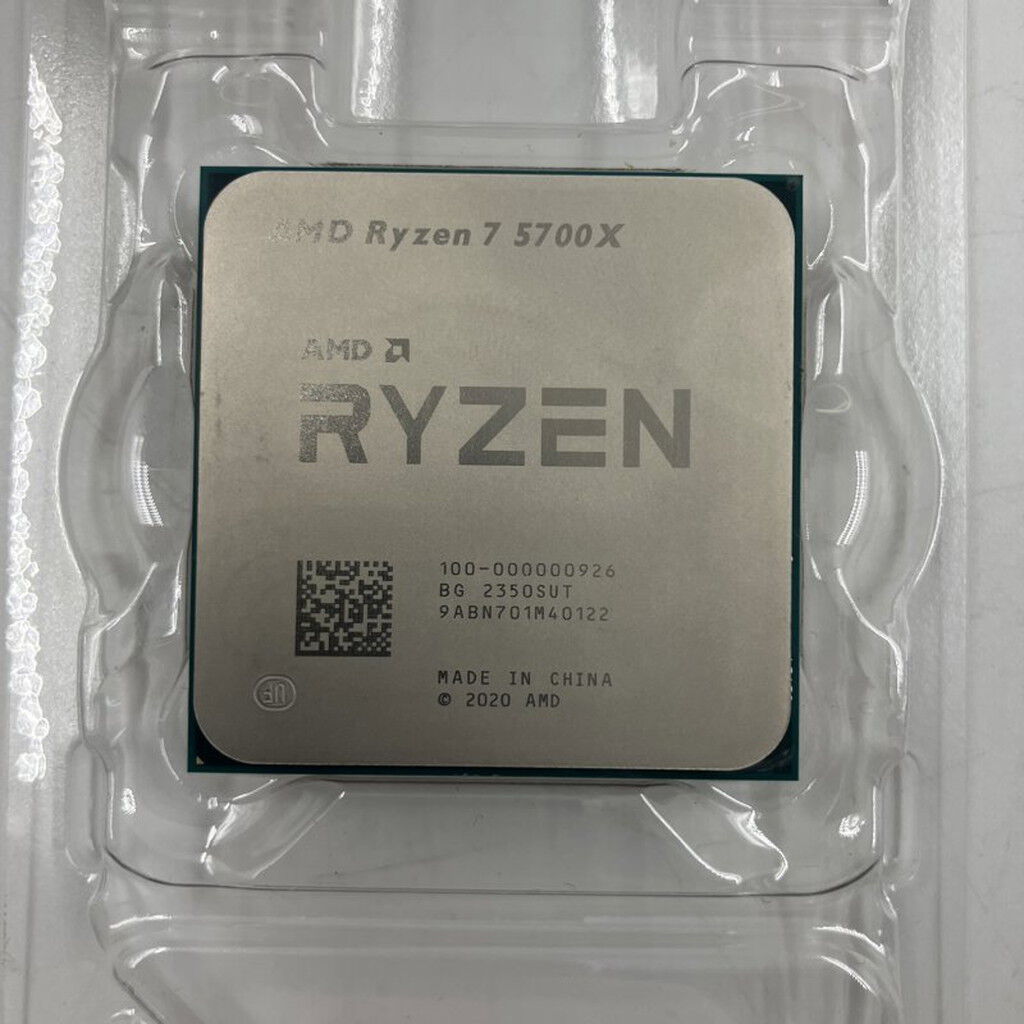 中古 AMD Ryzen 7 5700X (AM4/3.4GHz/36M/C8/T16/65W) 198062 （367574
