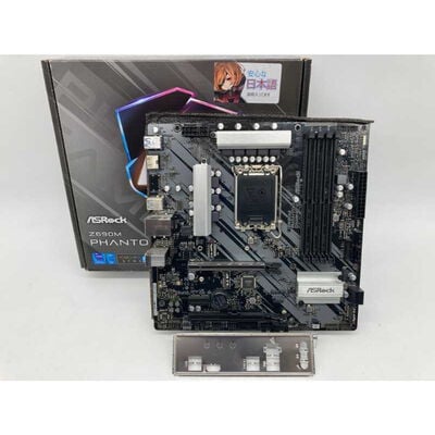 【郡山安積店】中古  ASRock Z690M Phantom Gaming4(Z690 1700 mATX DDR4) 3400006066 