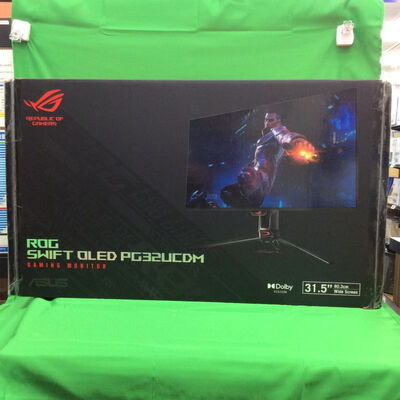 【川崎店】中古  ASUS ROG Swift OLED PG32UCDM [32インチ 黒] 4K (3840x2160) 240 Hz 3480040047 