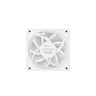 Thermaltake  SWAFAN 140 EX INFINITY ARGB Sync Snow 3Pack CL-F255-PL14SW-A (140mm ARGB ホワイト 交換式ファン 3個パック) 