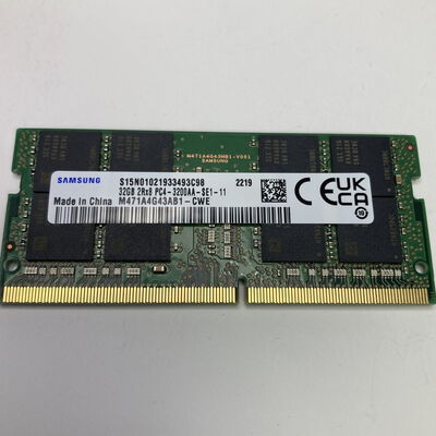 【札幌店】中古  DDR4 PC4-25600 32GB SODIMM ノート用 148255 