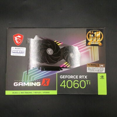 【秋葉原本店】中古  MSI GeForce RTX 4060 Ti GAMING X 8G?(RTX4060Ti 8GB) 158561 