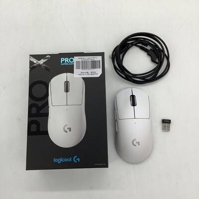 【堺七道店】中古  Logicool PRO X SUPERLIGHT Wireless Gaming Mouse(g-ppd-003wl-wh) 4660002613 