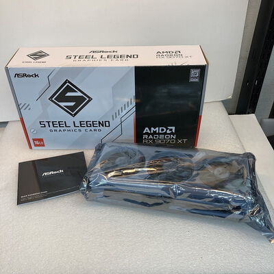 【京都店】中古  ASRock RX9070XT SL 16G Steel Legend 16GB (RX9070XT 16G) 176937 