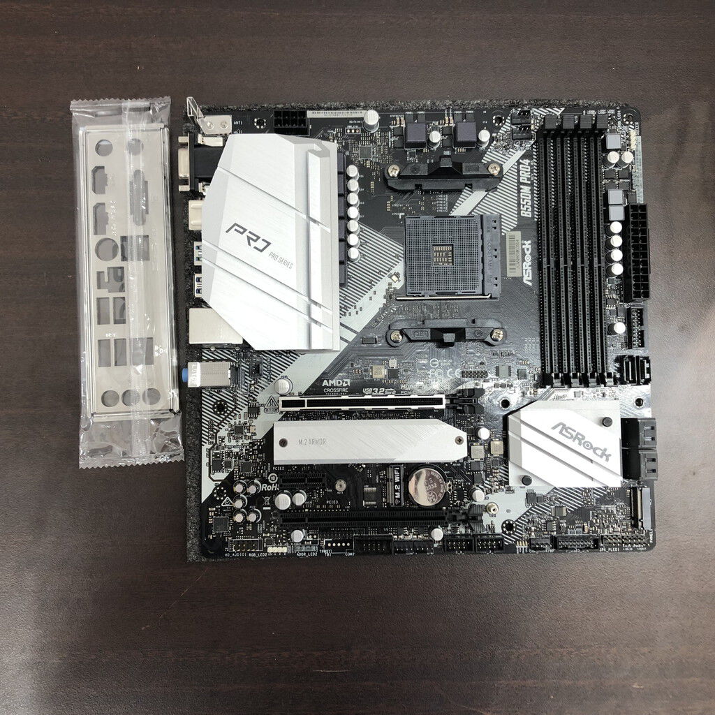 中古 ASRock B550M Pro4 (B550 AM4 mATX DDR4) 142938 （352635