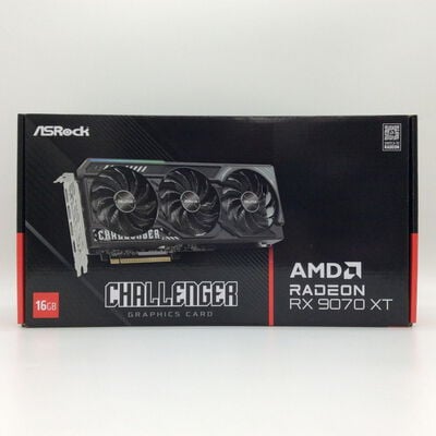 【浜松店】中古  ASRock RX9070XT CL 16G (RX9070XT Challenger 16GB) 188987 