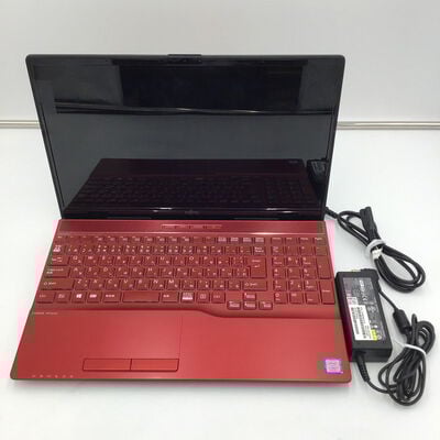 【白山FM松任店】中古  富士通 LIFEBOOK AH53/D3 FMVA53D3R [ガーネットレッド] 4950001874 