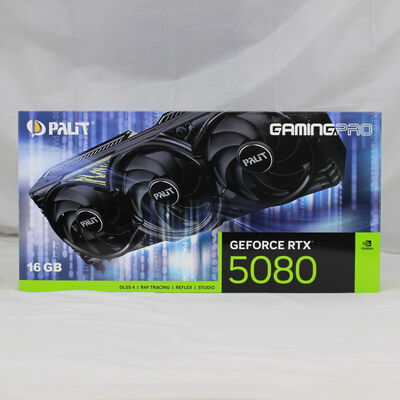 【通販センター】中古  Palit NE75080019T2-GB2031A (RTX5080 GamingPro 16GB) 176534 