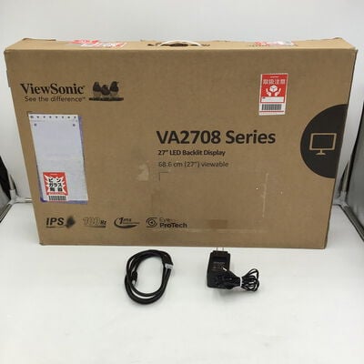 【白山FM松任店】中古  Viewsonic VA2708-2K-MHD (27"W 2H1DP 1ms IPS WQHD) 4950001903 