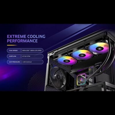 Antec  Ultra 360 ARGB (ブラック) 