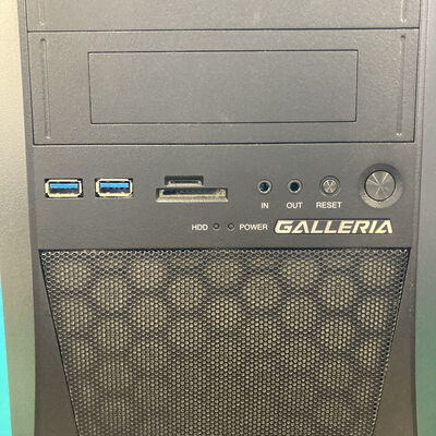 【神戸・三宮店】中古  GALLERIA XF(i7 8700/16GB/SSD1TB/HDD2TB/RTX2070/W10H) 3430005711 