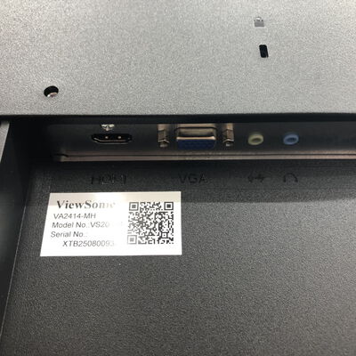 【福山ココローズ店】中古  Viewsonic VA2414-MH (23.8"W 1A1H IPS) 5090001135 