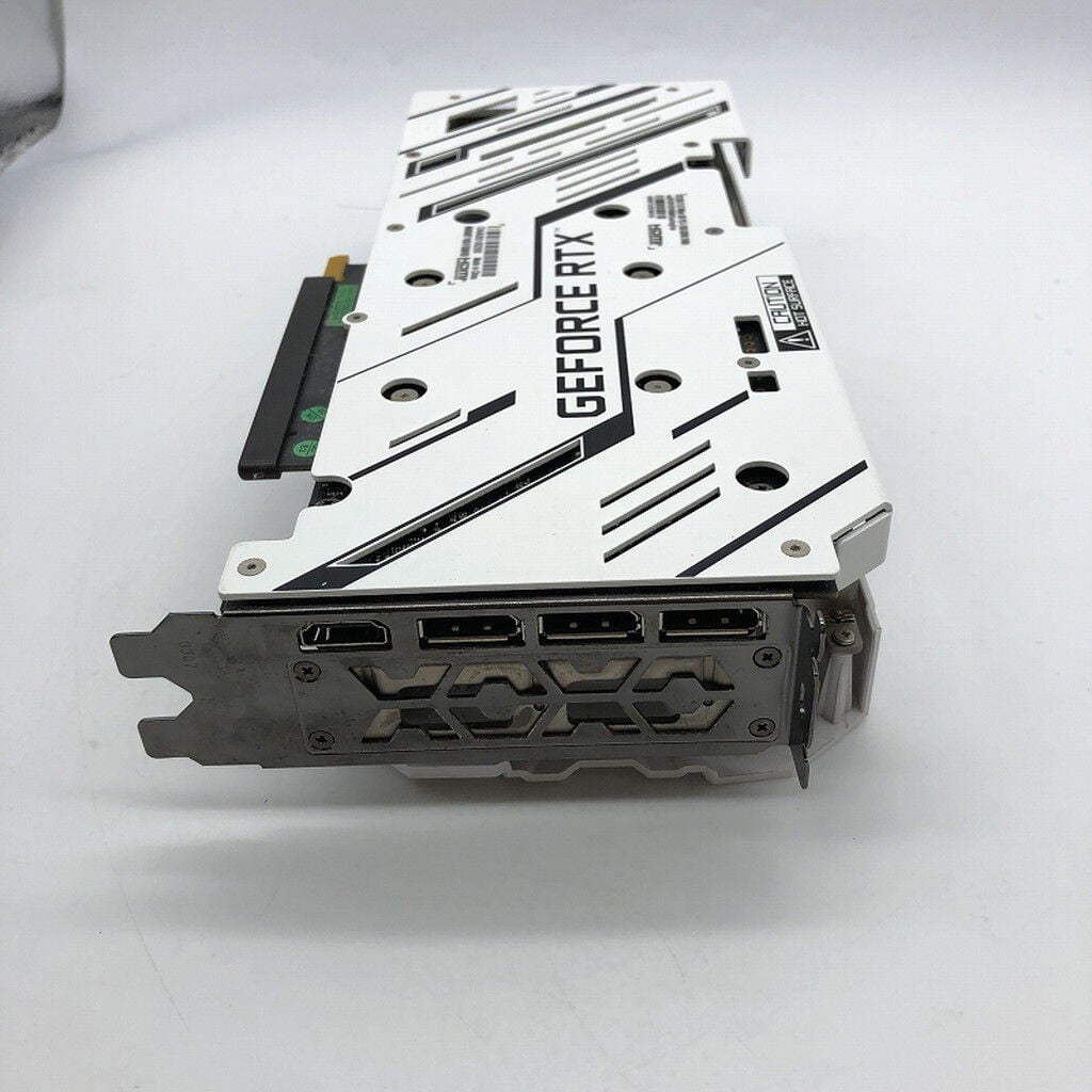 中古 【LHR版】玄人志向 GK-RTX3060Ti-E8GB/WHITE/LHR (3060Ti 8GB