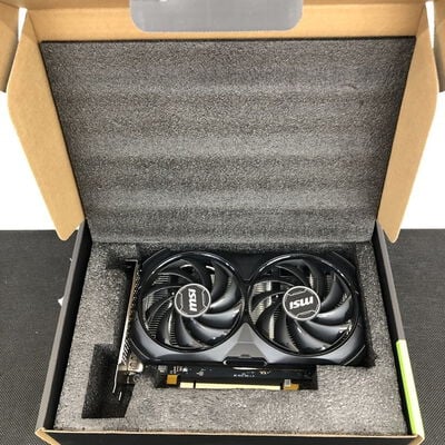 【長野稲里店】中古  MSI GeForce RTX 4060 VENTUS 2X BLACK 8G OC (RTX4060 8GB) 158792 