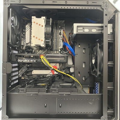 【新潟店】中古  THIRDWAVE GALLERIA XA7C-R36T(i7 10700/16GB/SSD512GB/RTX3060Ti/BD/W11H) 181337 