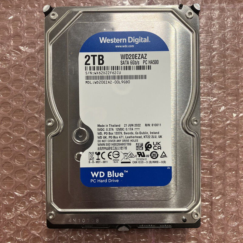 中古HDD 2TB 50 時間 2.5インチ 楽天市場】ハードディスク 内蔵 中古 2tbの通販