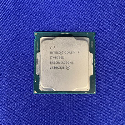 【横浜駅前店】中古  INTEL Core i7 8700K (1151/3.70GHz/12M/C6/T12) 136197 