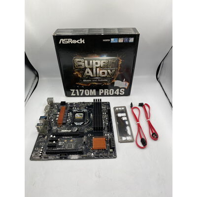 【座間相武台】中古  ASRock Z170M Pro4S (Z170 1151 mATX DDR4) 130982 