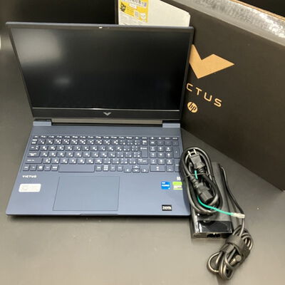 【熊本浜線店】中古  HP Victus Gaming Laptop 15-fa1259TX (Intel Core i5 12500H/16GB/SSD512GB/-/RTX4050/15.6/1920x1080/Wi-Fi/WEBCAM/W11H64) 172560 