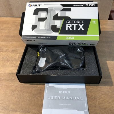 【姫路店】中古  Palit NE63050019P1-190AF(RTX3050 StormX 8G) 192409 