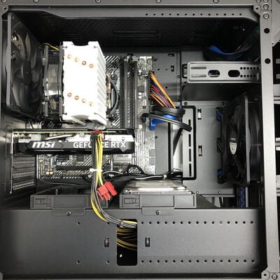 【福山ココローズ店】中古  GALLERIA RM5C-G60S(i5-11400/D4 32GB/RTX4060Ti/NV1TB/HDD1TB) 5090000898 