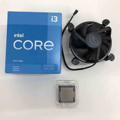 【福山ココローズ店】中古  INTEL Core i3 10105F (1200/3.7G/6M/C4/T8) 145173 